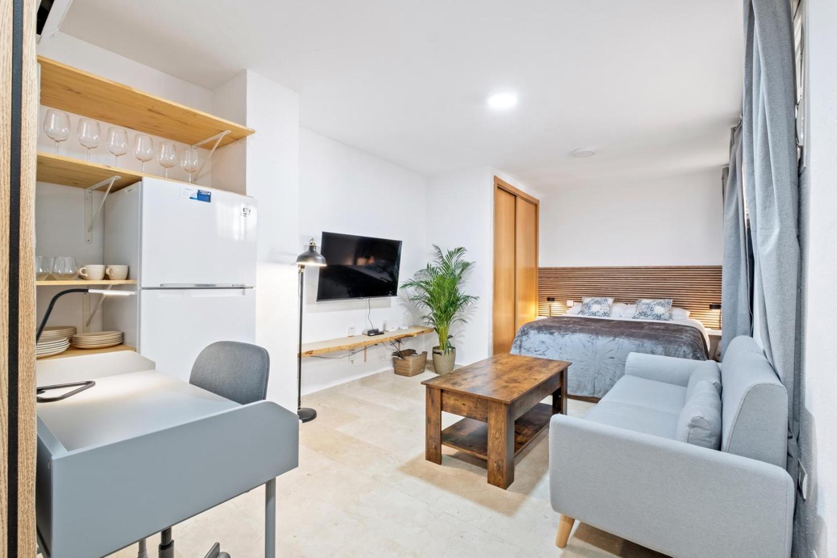 Modern And Comfortable Studio Málaga Eksteriør billede